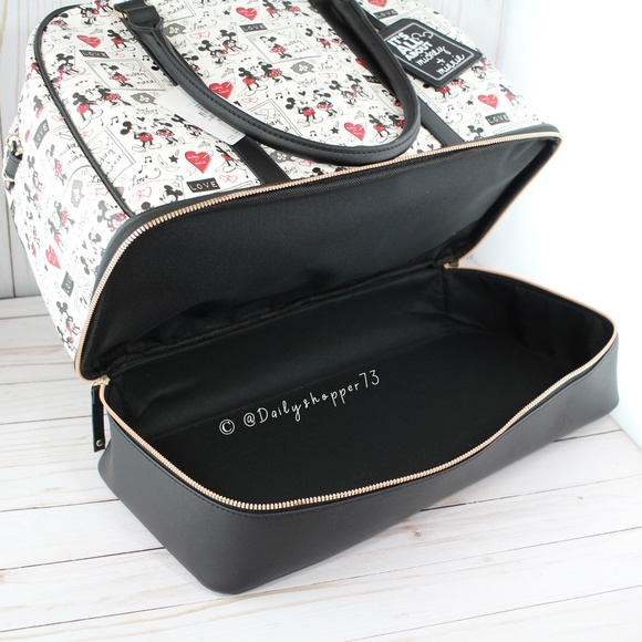 "It's all about Mickey + Minnie" Weekender Bag - Picture 6 of 8